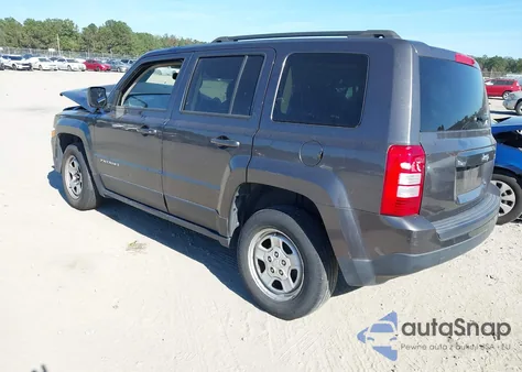 2016 Jeep Patriot Sport из США, поврежденный, VIN 1C4NJPBA1GD687882